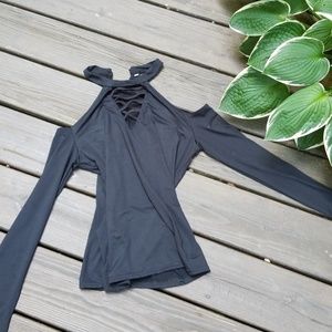 Strappy Criss Cross Halter Tank